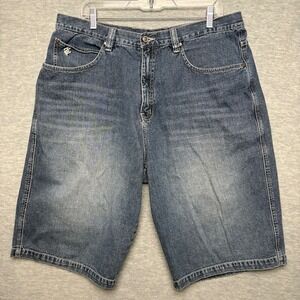 RocaWear Y2K ‎ Baggy jean Shorts 90s HipHop 38X26